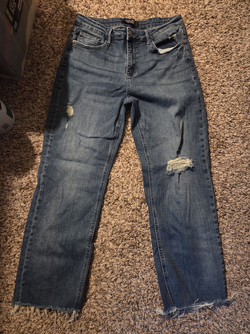Judy Blue High-Rise Straight Jeans